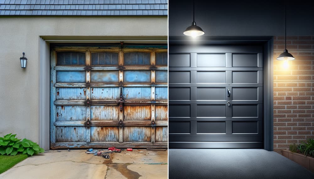 Garage door work in Mission Viejo