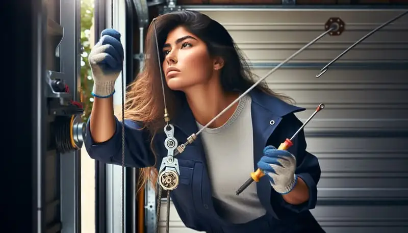 Garage Door Cable Repair — Modjeska