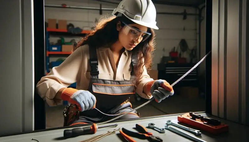 Garage Door Cable Repair — Ladera Ranch