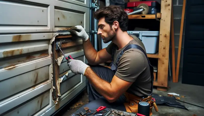 Garage Door Panel Replacement — Laguna Hills