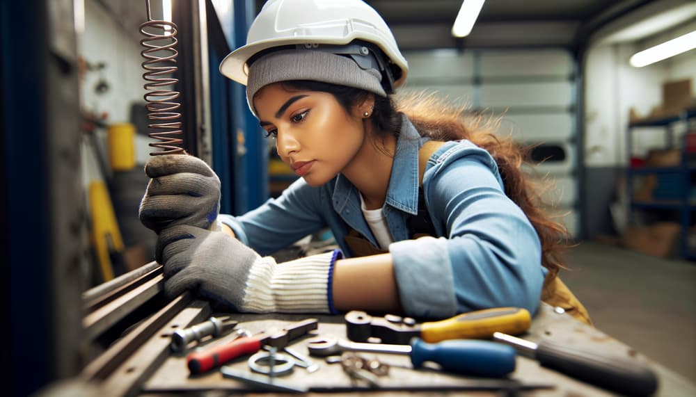 Garage door work in Mission Viejo